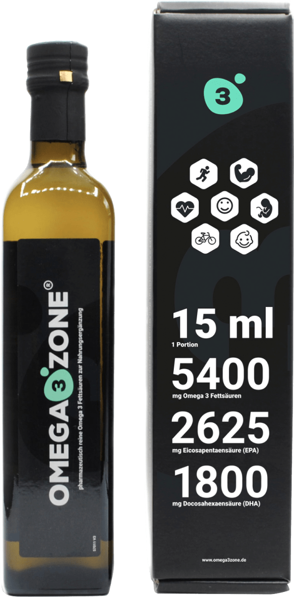Omega-3 Fischöl Zitrone, 500 ml