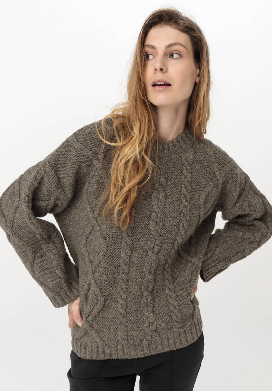Rhön-Pullover aus reiner Schurwolle