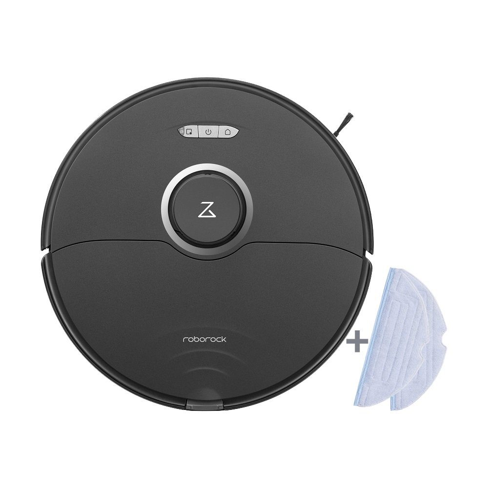 Roborock Saugroboter S8 mit 2pcs Mop, 69,00 W, 6000Pa, DuoRoller-Bürste, VibraRise Wischen, 3D-Mapping, Reactive 3D-Hindernisumgehung, Upgrade von Roborock S7, S7 MaxV Ultra