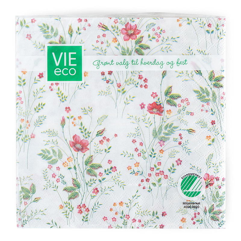 Vie Home Servietter 20-pk 33x33 cm Sensommer