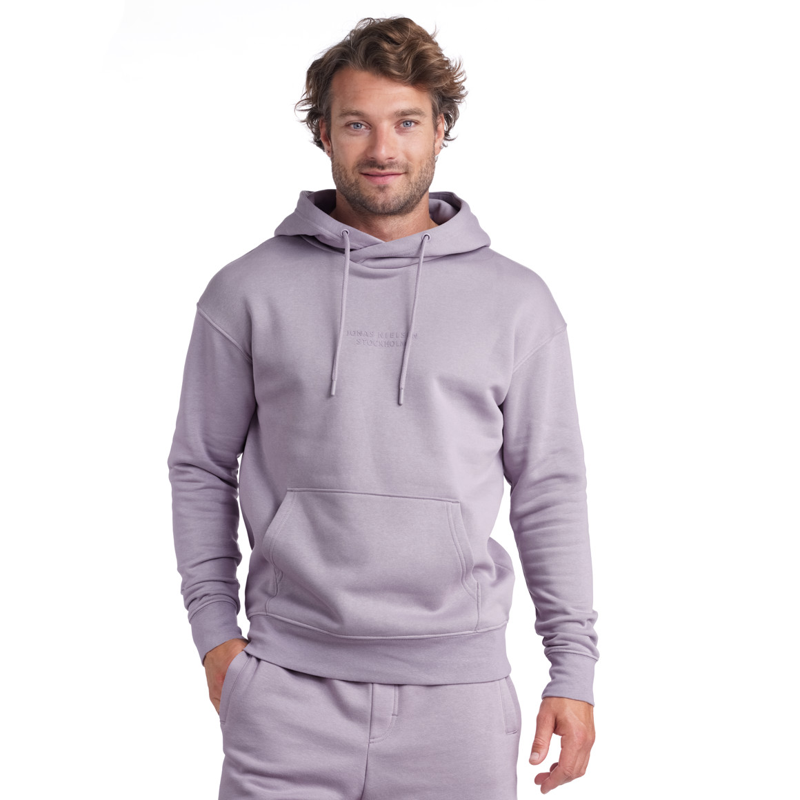 Herren Hoodie mit Schriftzug