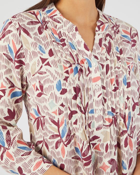 Tunique pure viscose imprimée