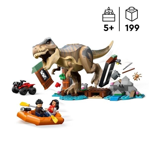 LEGO Jurassic World 76975 T.Rex Rivierontsnapping