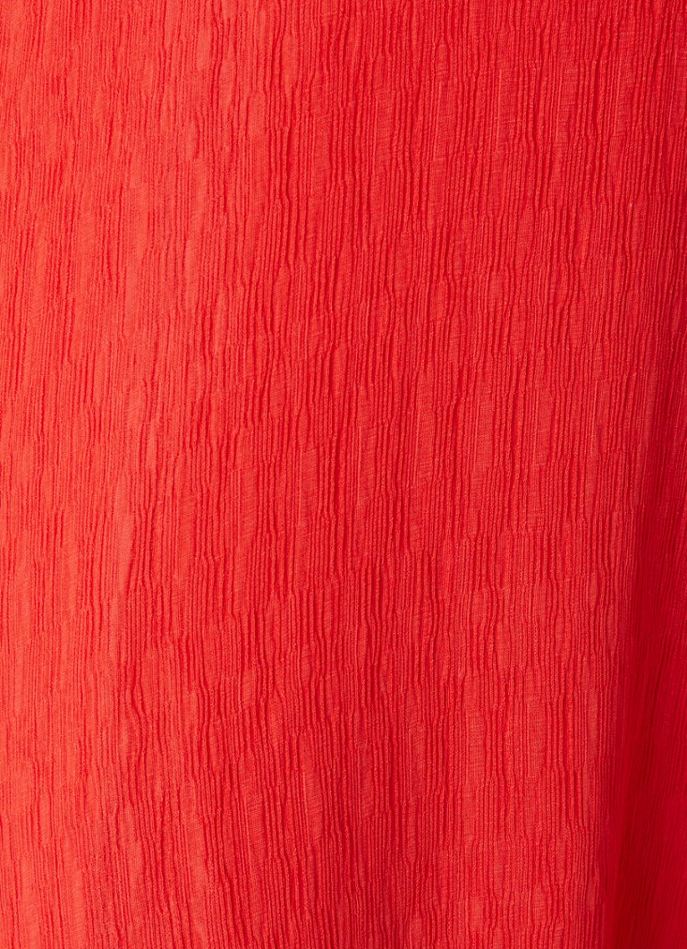 Abito midi Phase Eight Marilyn con cintura da annodare e maniche a sbuffo