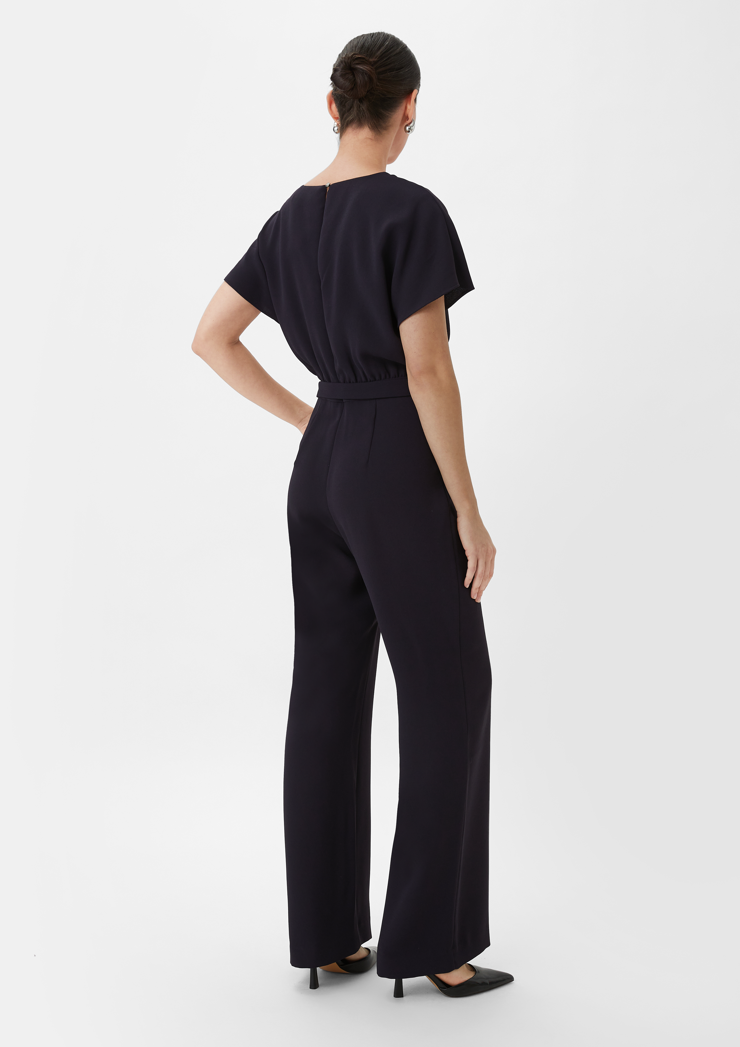 Overall mit integriertem Gürtel - navy