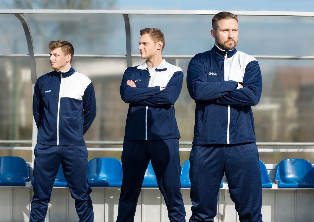 Trainingsjacke Geco Trainingsjacke Kusi Sportjacke Fußball zweifarbig