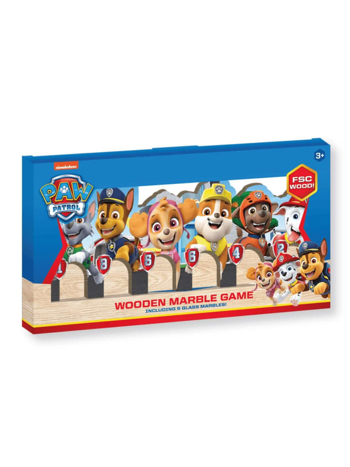 Paw Patrol Murmelspiel aus hochwertigem Holz für Kinder in Blau günstig kaufen onesize