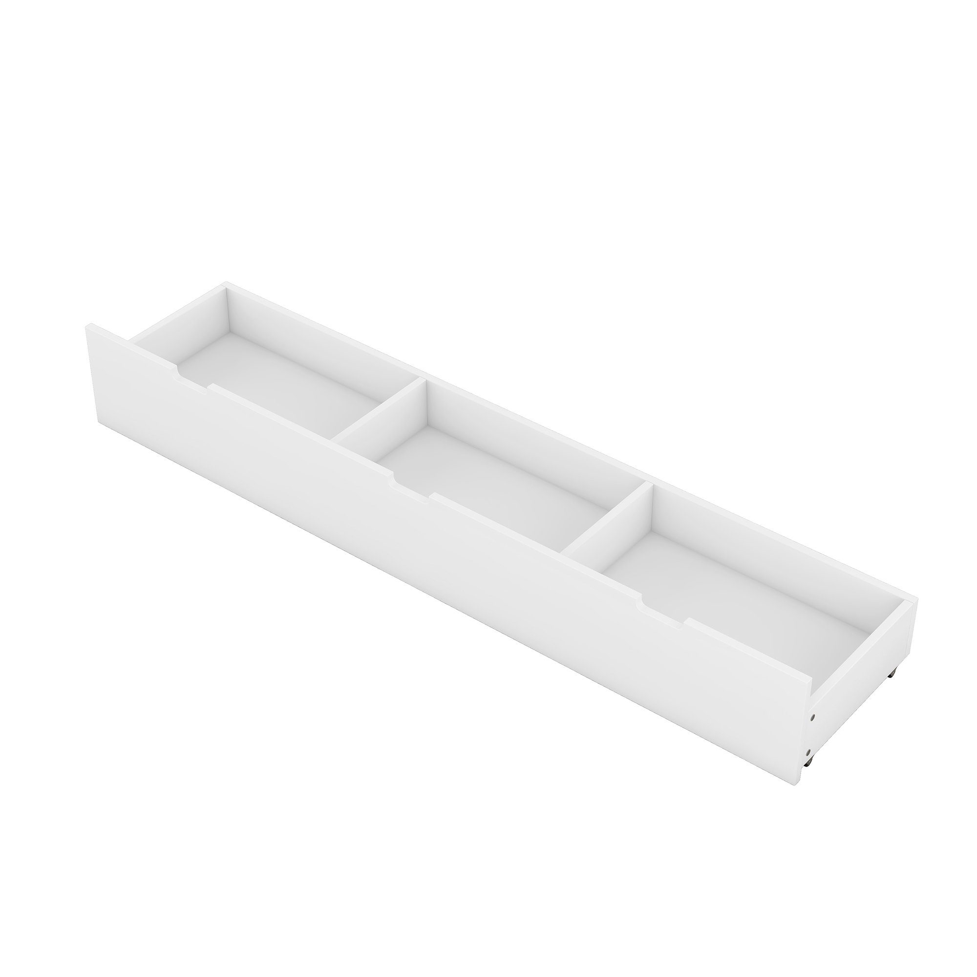 DEEP POWER Himmelbett Hölzernen Baldachin Daybed,90x200cm,mit 3 in 1 Lagerung Schubladen