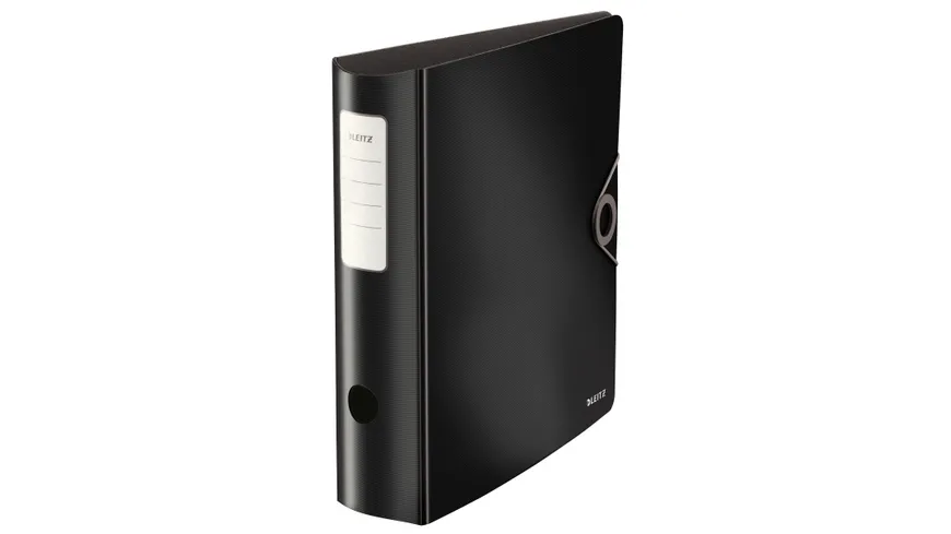 LEITZ Ordner Active Solid A4 schwarz, breit schwarz