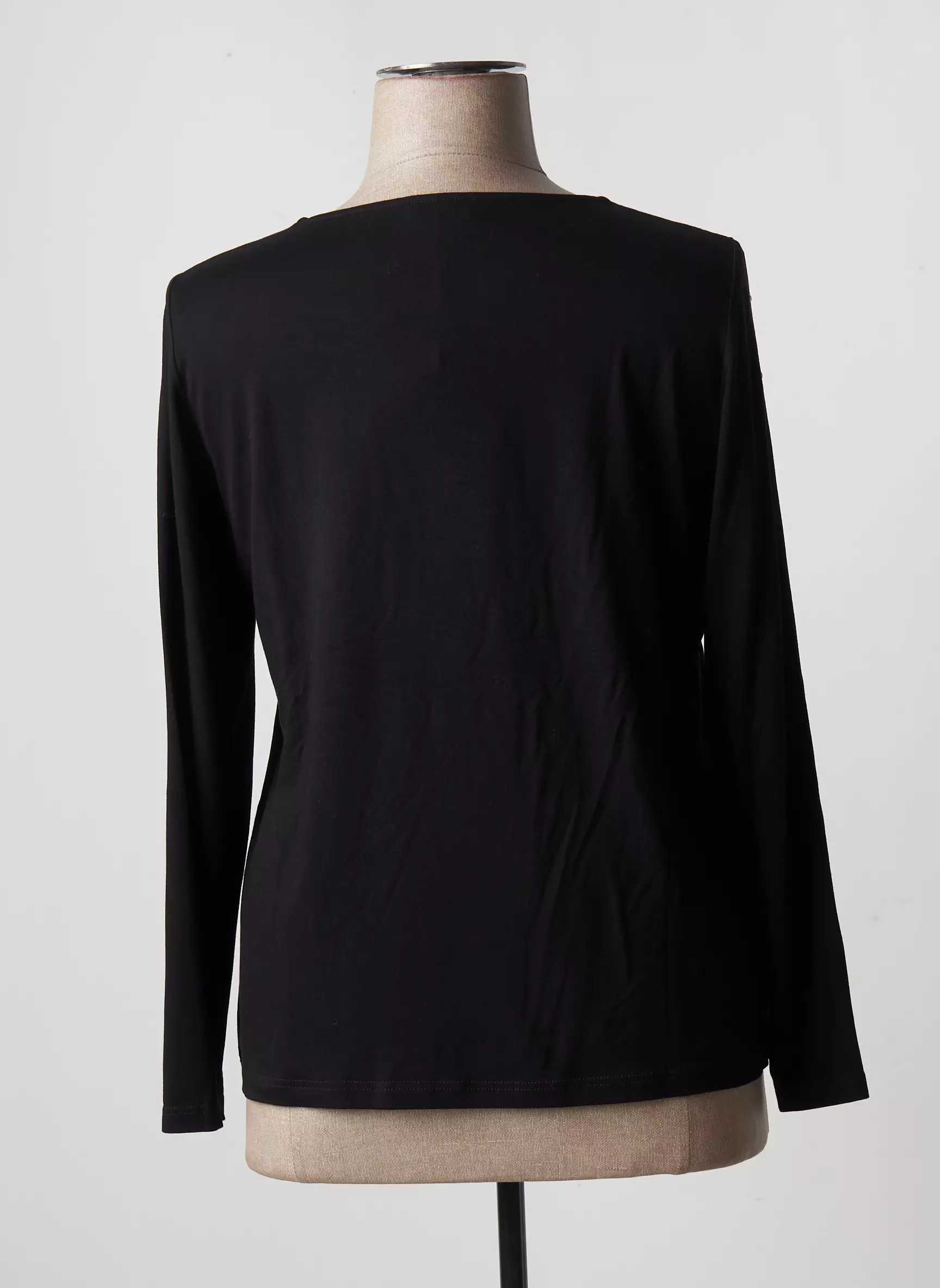 Pause Cafe Tops Femme couleur noir