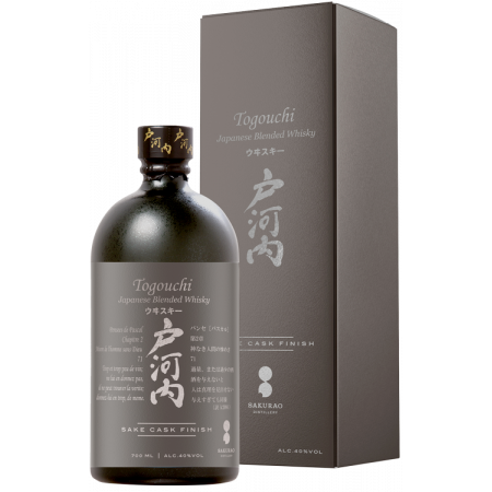 WHISKY TOGOUCHI - SAKE CASK FINISH - EN ETUI