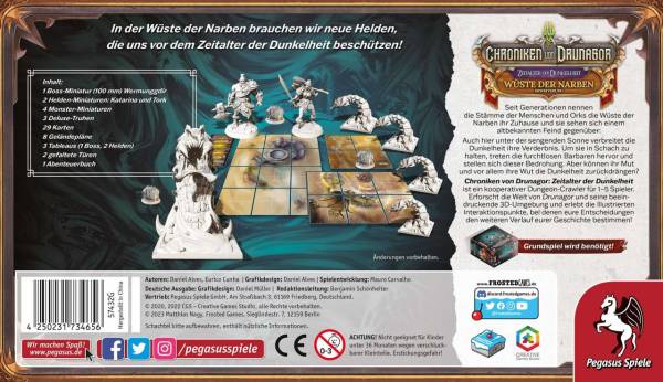 Chroniken von Drunagor: Wüste der Narben (Erw.)