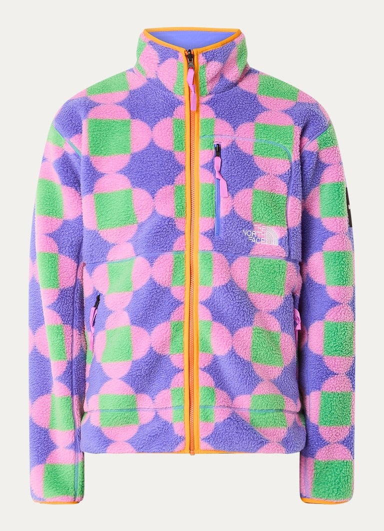„The North Face TNF x Yinka Ilori“ dvipusė vilnonė striukė su siuvinėtu logotipu