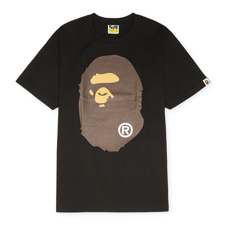 A Bathing Ape Big Ape Head Tee Black