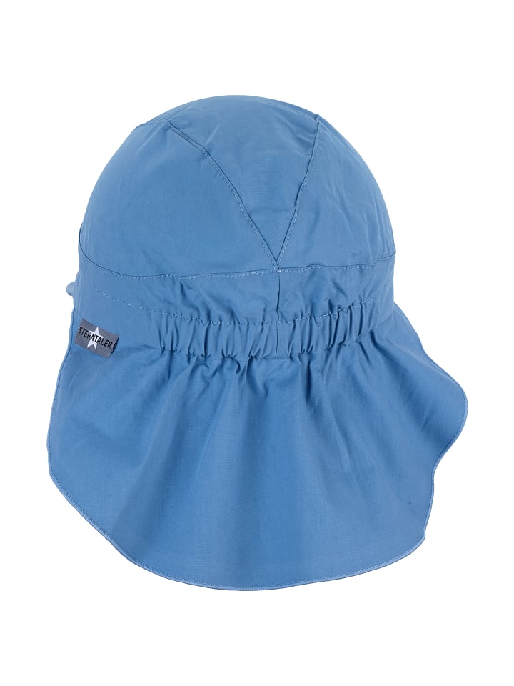 Sterntaler Schirmmütze mit Nackenschutz Basic in samtblau günstig kaufen