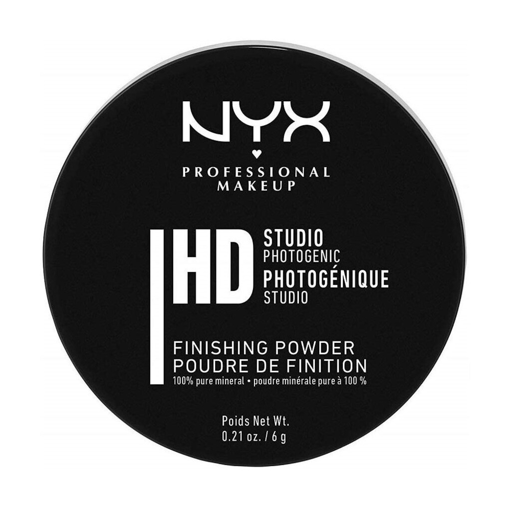 NYX Professional Makeup HD Studio Poudre de Finition Minérale, Poudre Libre, Fini Mat