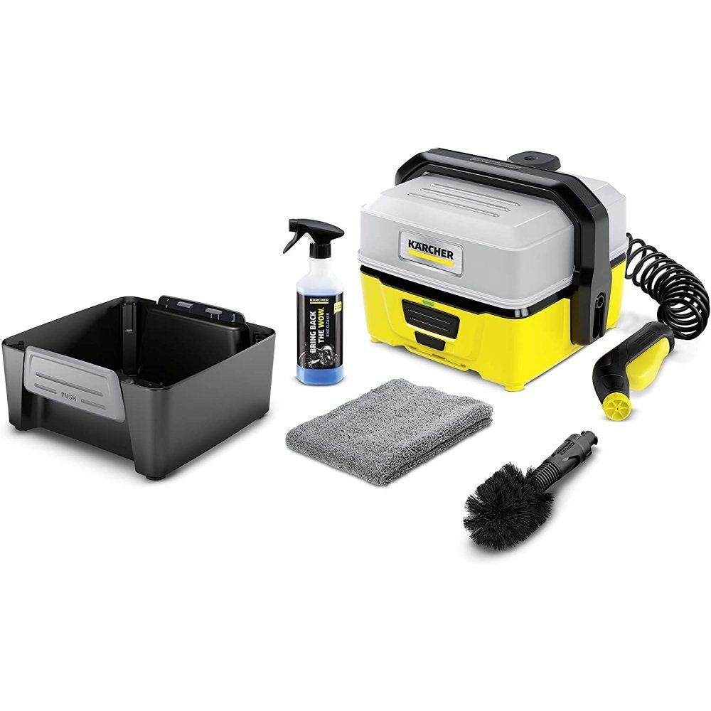 KÄRCHER Niederdruckreiniger Outdoor Cleaner OC 3 Bike Box - Niederdruckreiniger - gelb/schwarz
