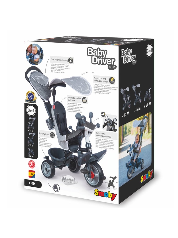 Smoby Dreirad Baby Driver Plus | Smoby | Buggy 3 in 1 günstig kaufen onesize