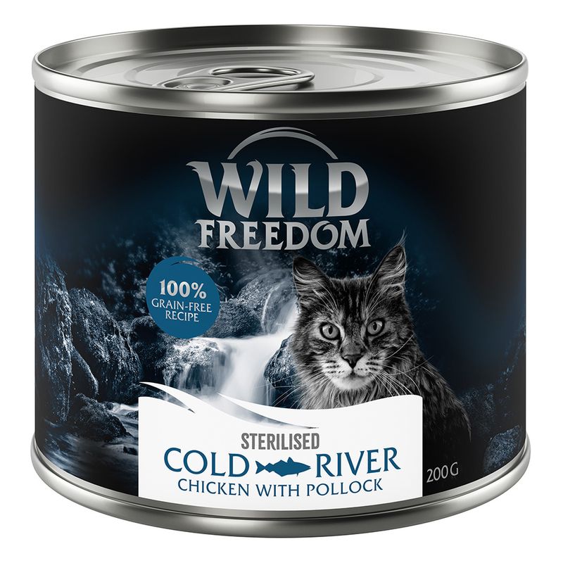 Sparpaket Wild Freedom Adult Sterilised 12 x 200 g