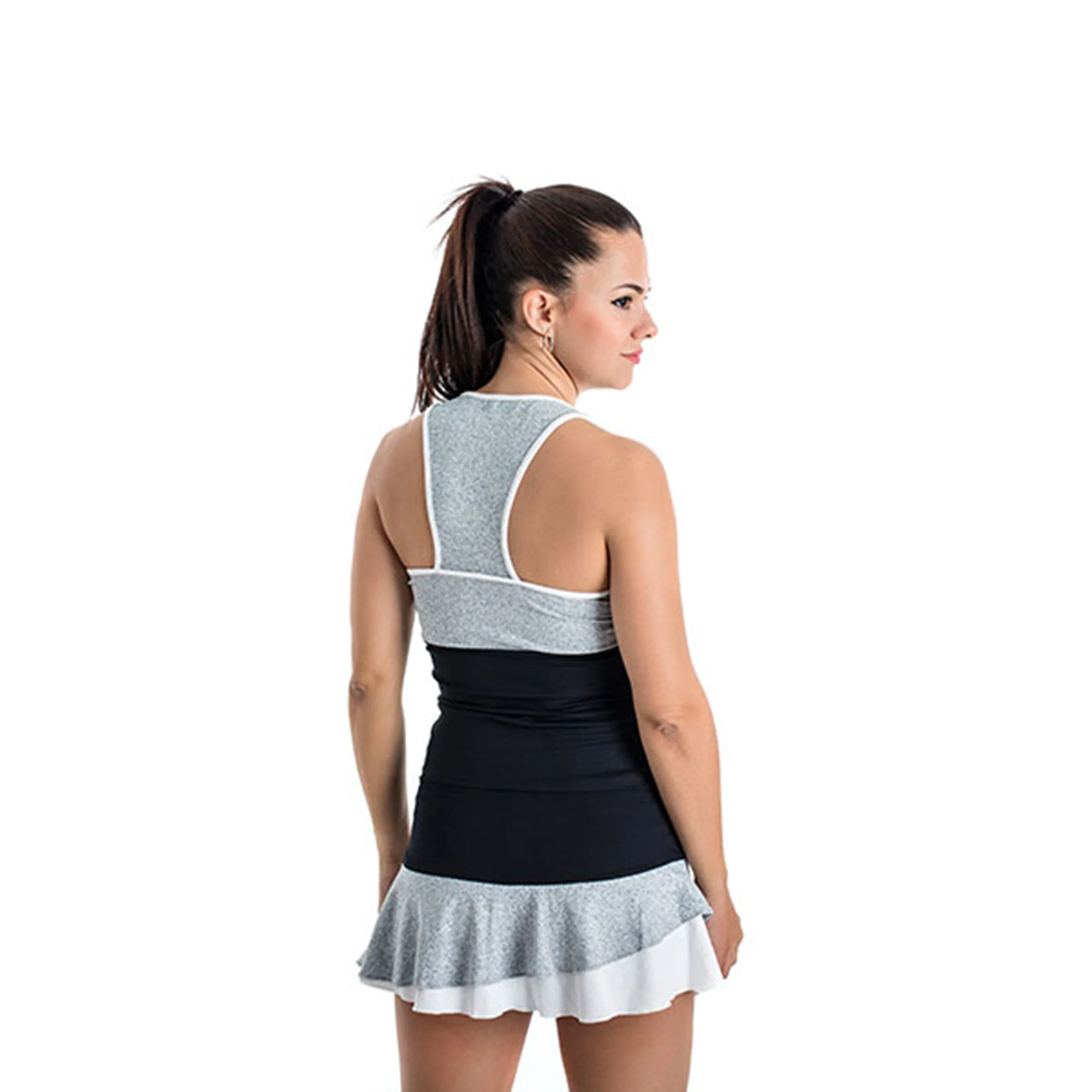 Suri Tank-Top Damen - Schwarz, Grau