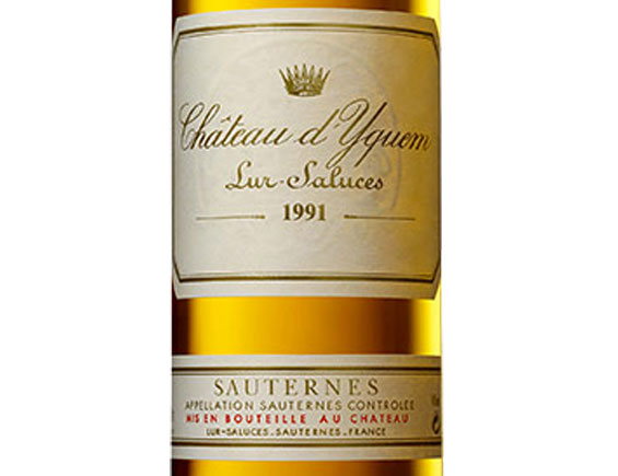 Château D'Yquem 1991 Bordeaux Sauternes