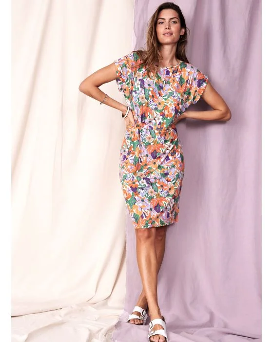 Robe imprimée fleurs Climatyl