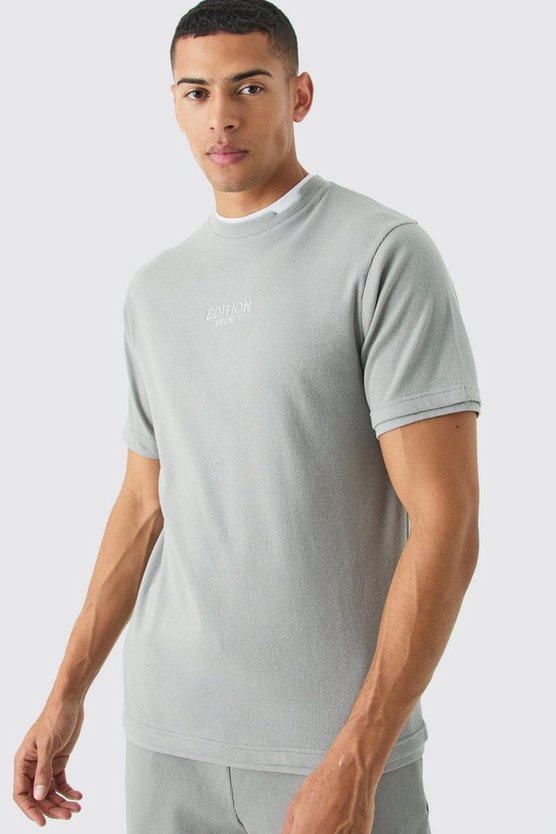Geripptes Edition Heavyweight T-Shirt