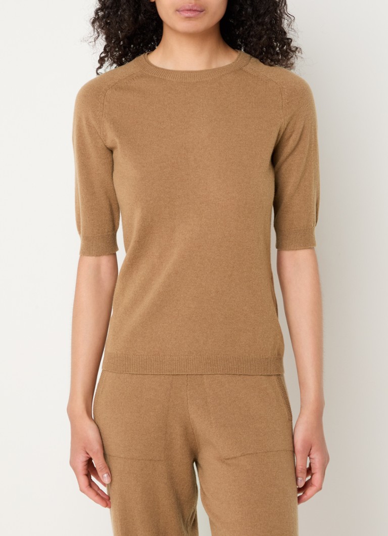 Μπλουζάκι με λεπτή πλεκτή κασμίρ MaxMara Cima