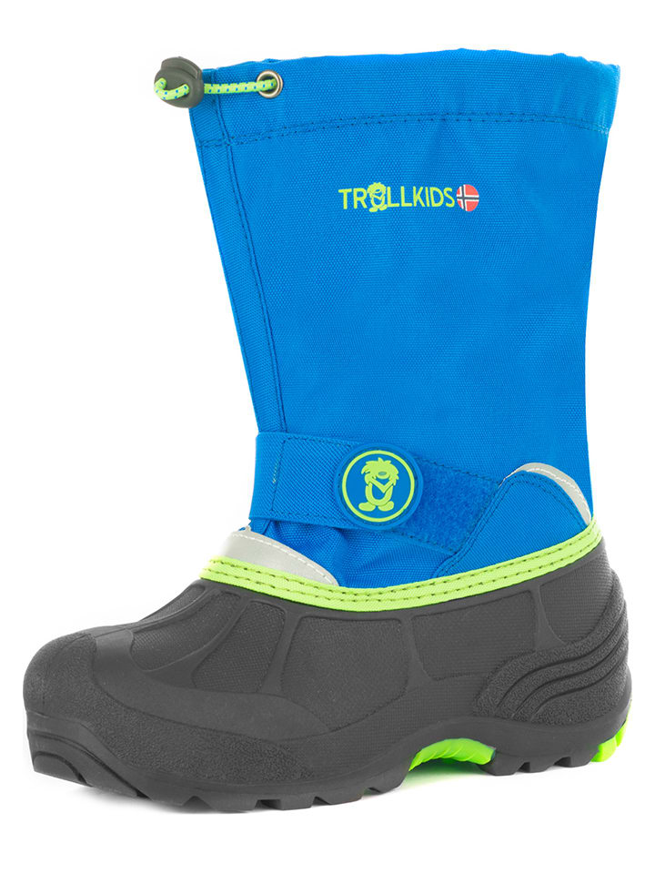Trollkids Winterboots in Hellblau/ Schwarz günstig kaufen