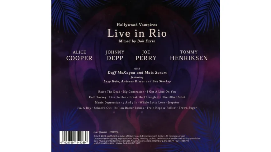Live in Rio (CD Digipak+DVD)