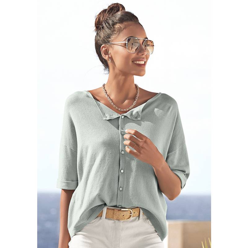 Vivance Rundhalspullover Damen