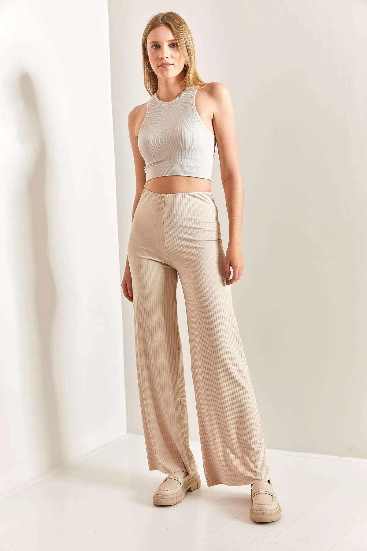 Bianco Lucci  Damenhose mit elastischem Bund
