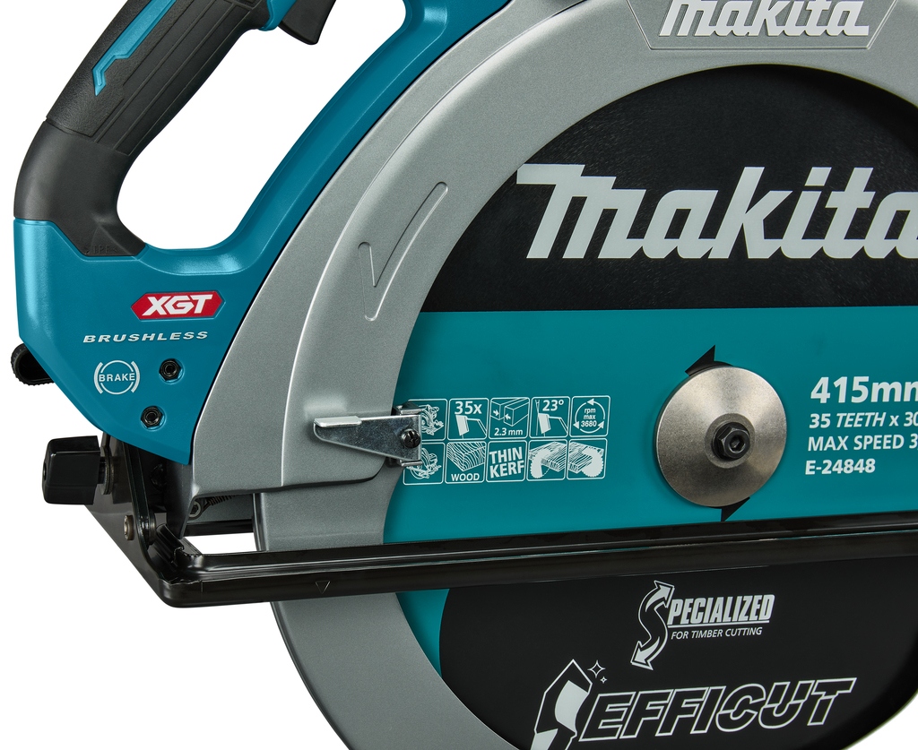Fierăstrău circular Makita HS013GZ XGT 40 V Max 415 mm fără baterie și încărcător
