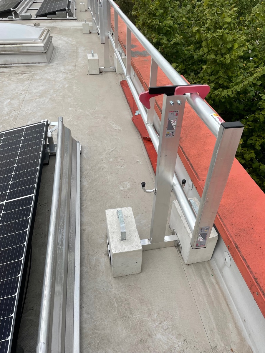 RSS 43831200 Dachsicherheitssysteme Pack plat dak compact 12 mtr.