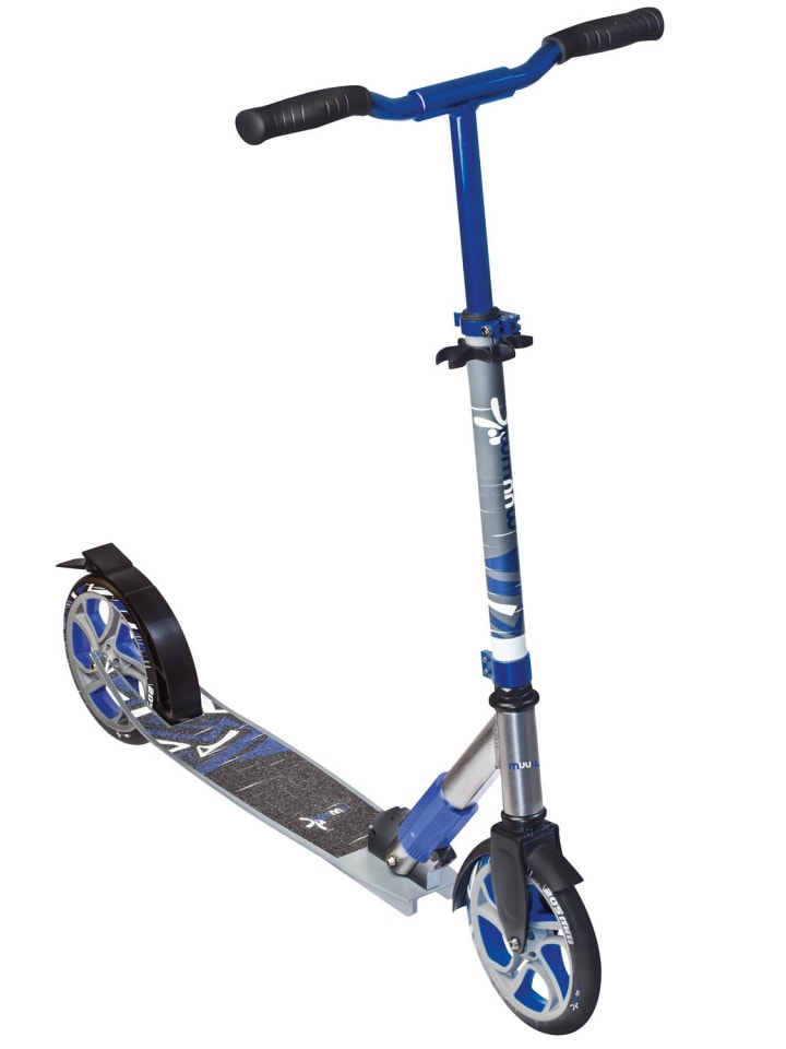authentic Muuwmi Aluminium Scooter 205mm Deluxe - Farbe: Grau-Blau günstig kaufen onesize