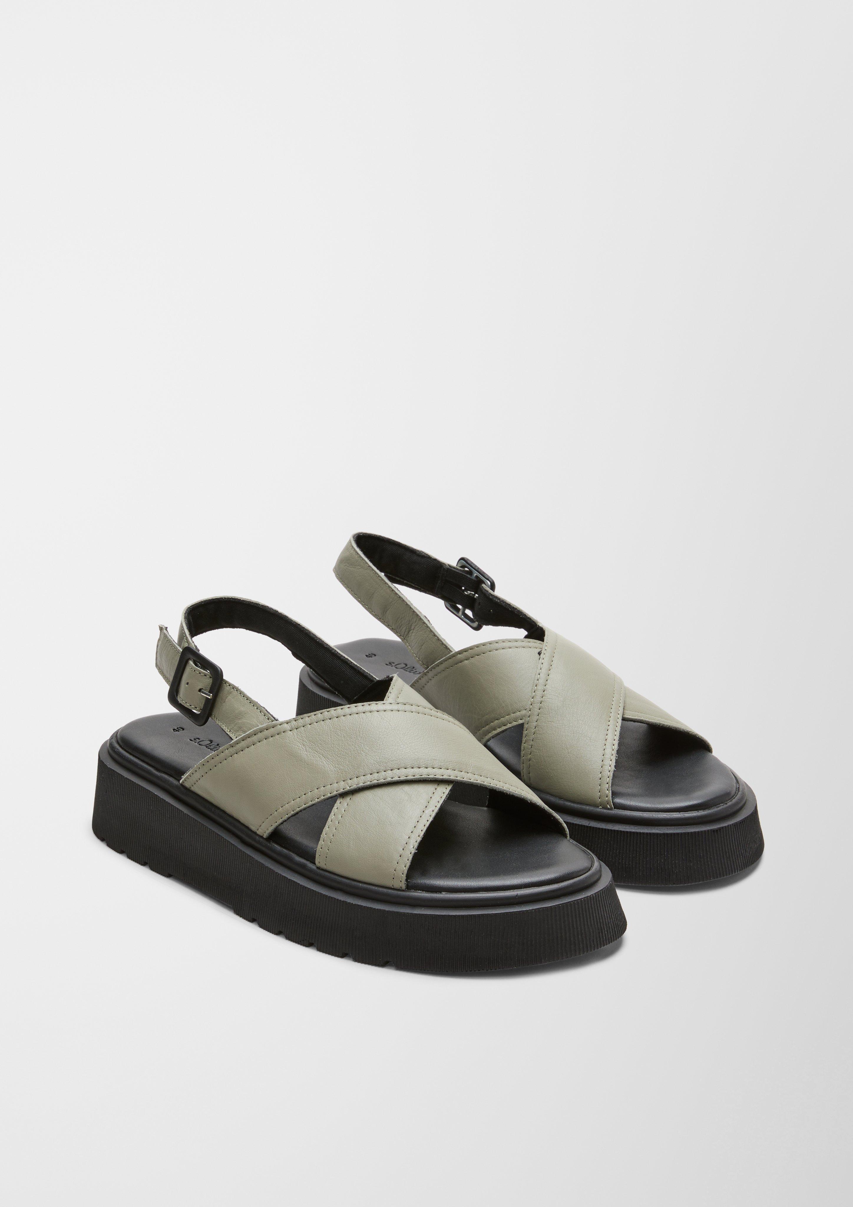 Sandalen aus Echtleder  6007697-710