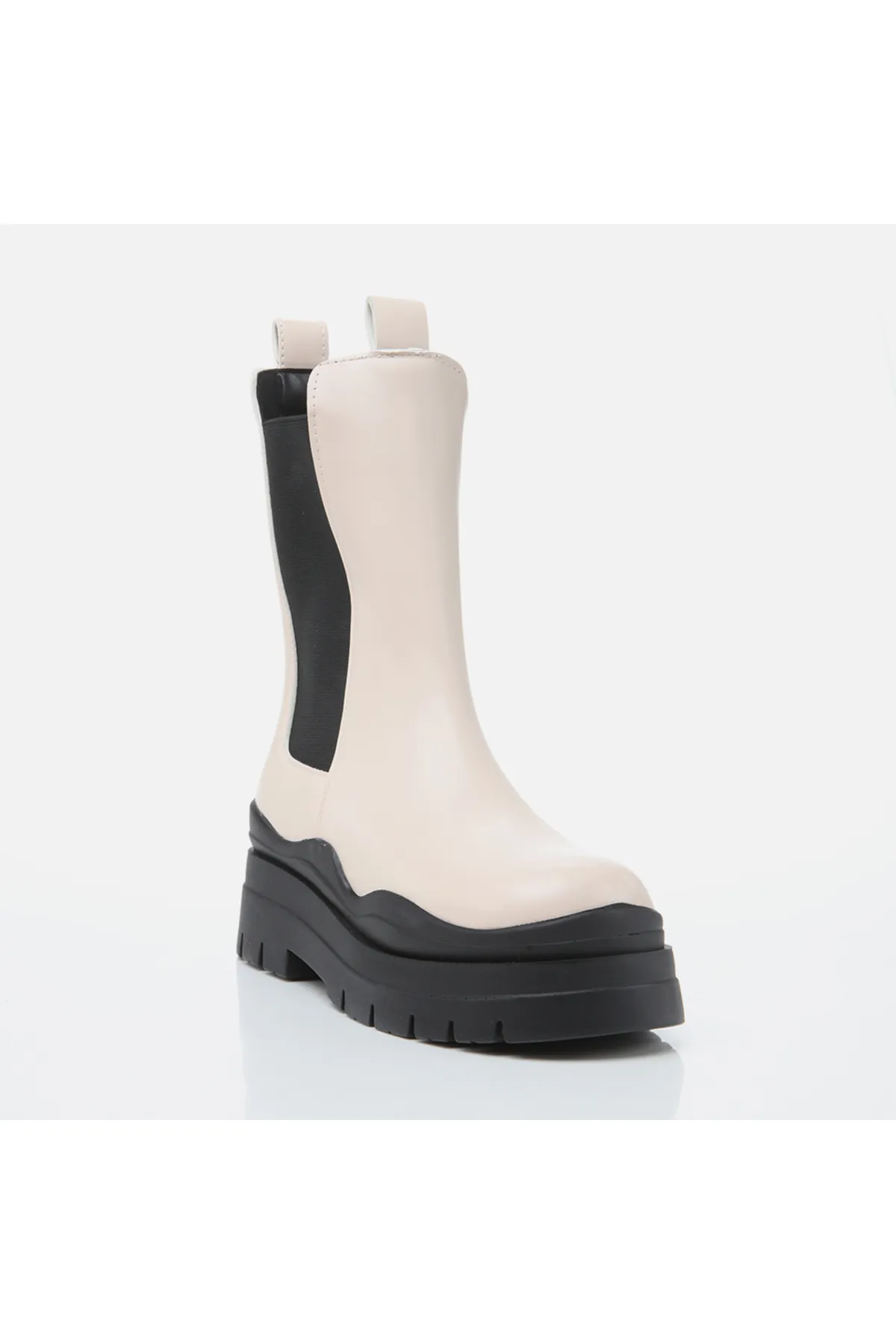Yaya by Hotiç  Stiefelette - Beige - Flacher Absatz