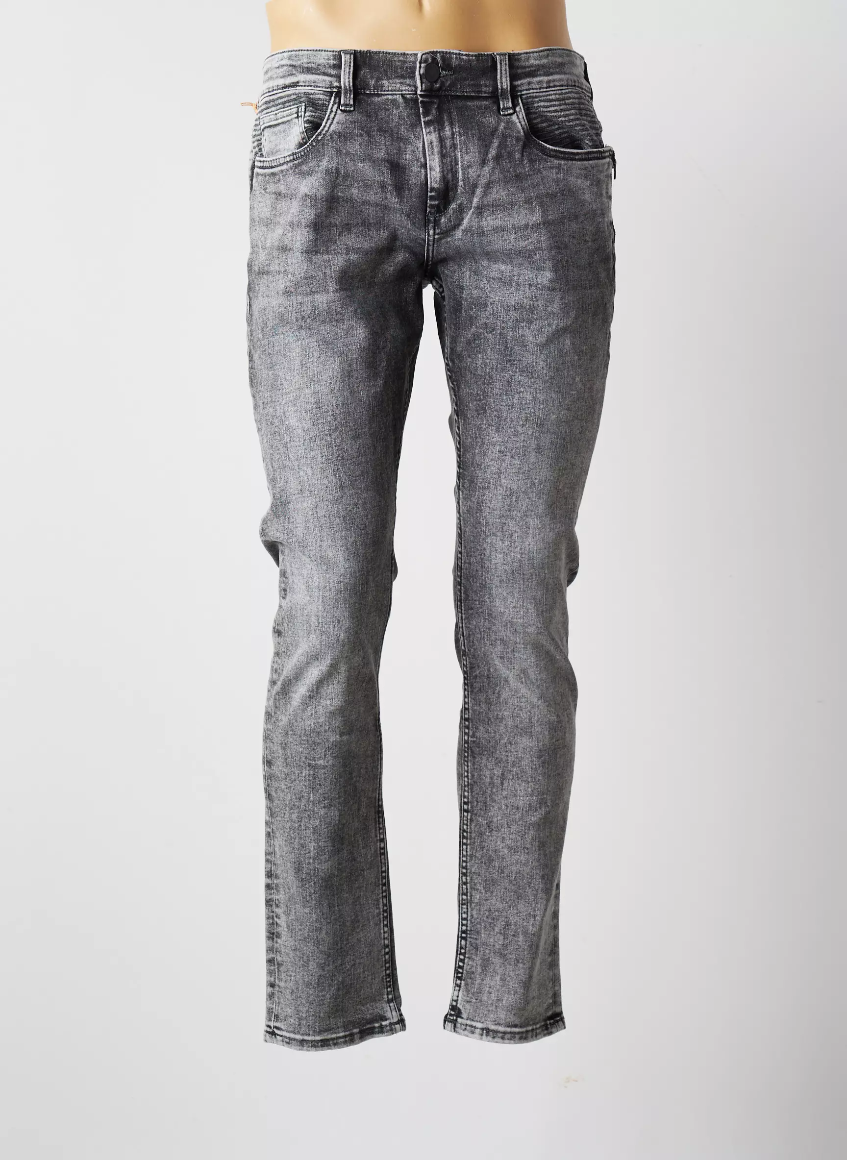 Bonobo Jeans Skinny Homme couleur gris