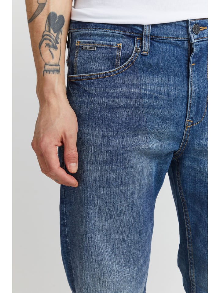 BLEND Bequeme Jeans Thunder Relaxed fit -  NOOS 20713658 in jeans blau günstig kaufen