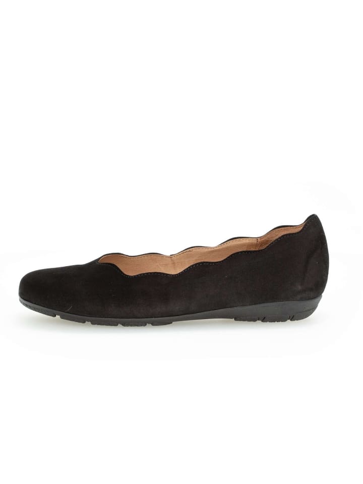 Gabor Fashion Sportliche Ballerinas in schwarz günstig kaufen