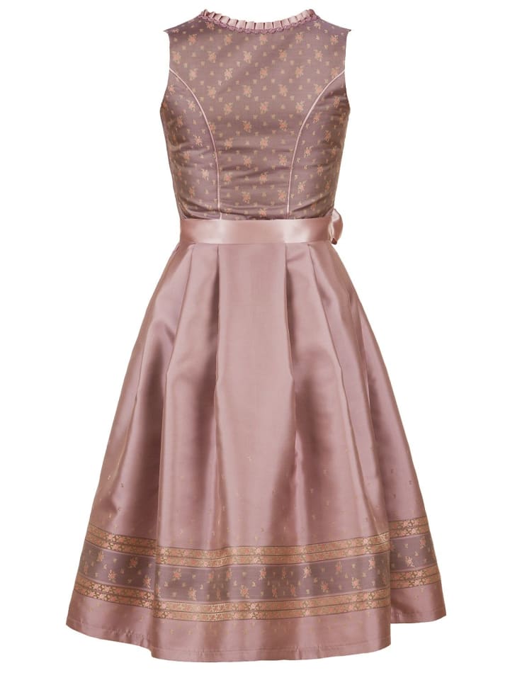 Edelnice Midi Dirndl 2-teilig Madeleine in rose günstig kaufen