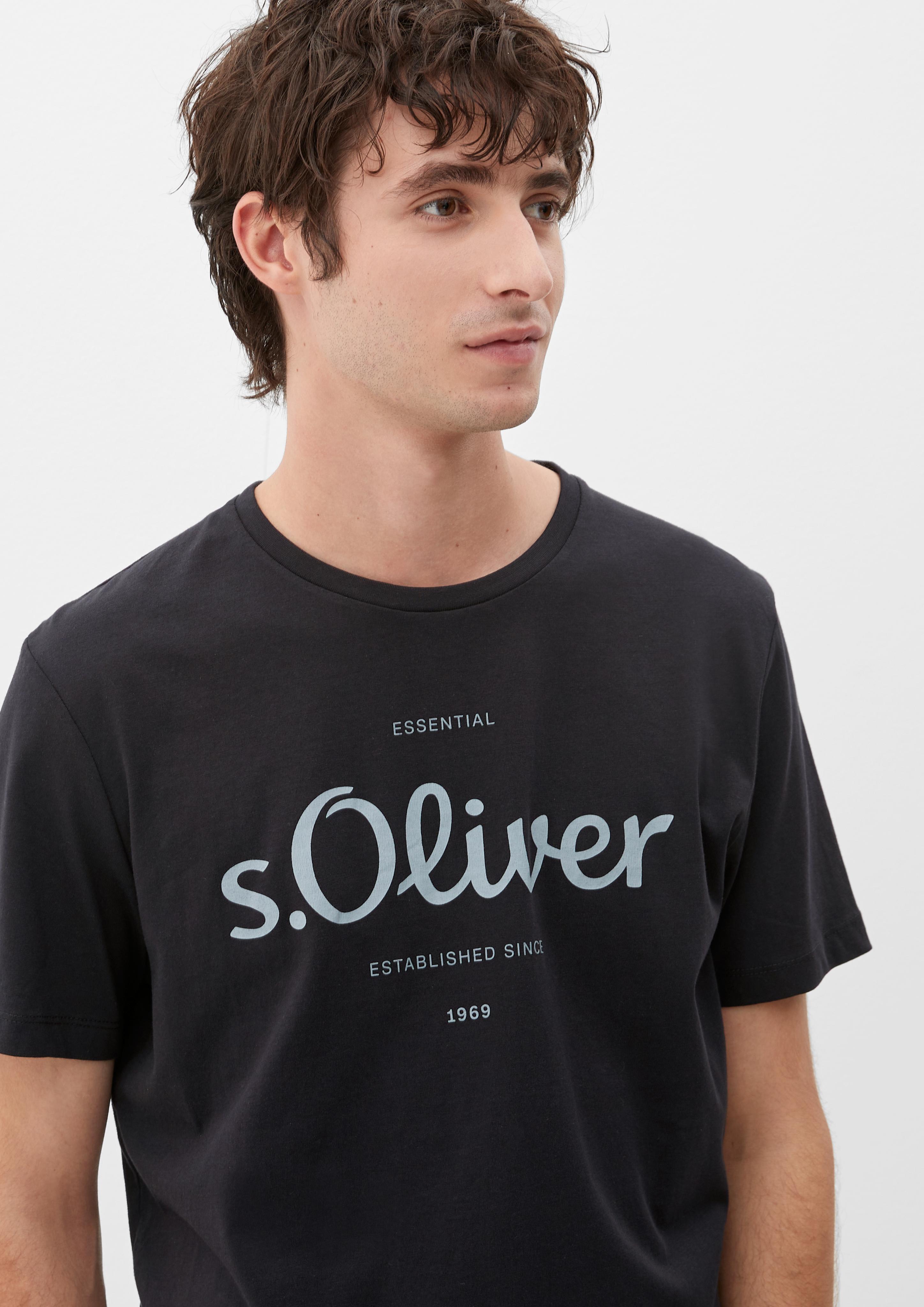 Labelshirt aus Jersey  03.899.32.6954-99D1