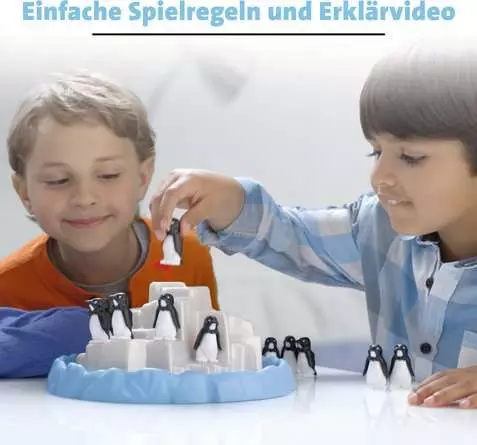 Plitsch - Platsch Pinguin - Kinderspiel ab 4 Jahren