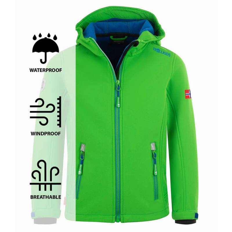 Trollkids Trollfjord Softshelljacke Kinder