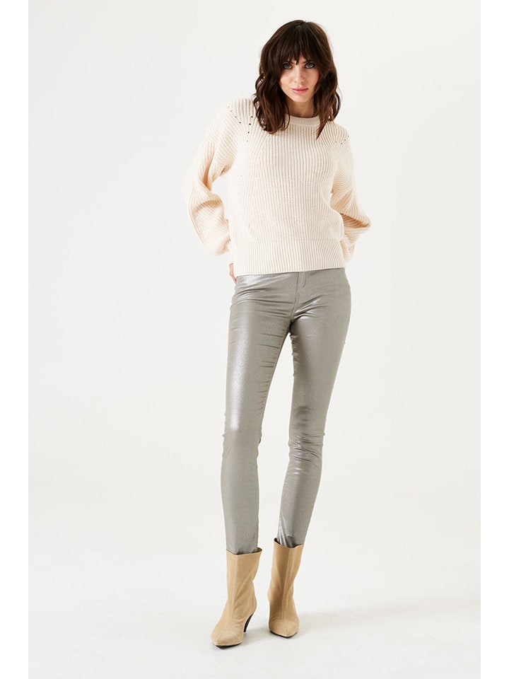 Garcia Pullover in Creme günstig kaufen