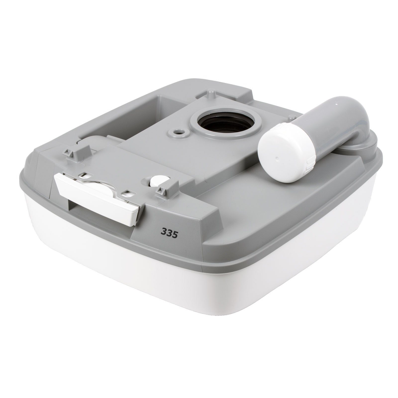 THETFORD Campingtoilette Thetford Porta Potti 335 10L Tank + Hold-Down-Kit