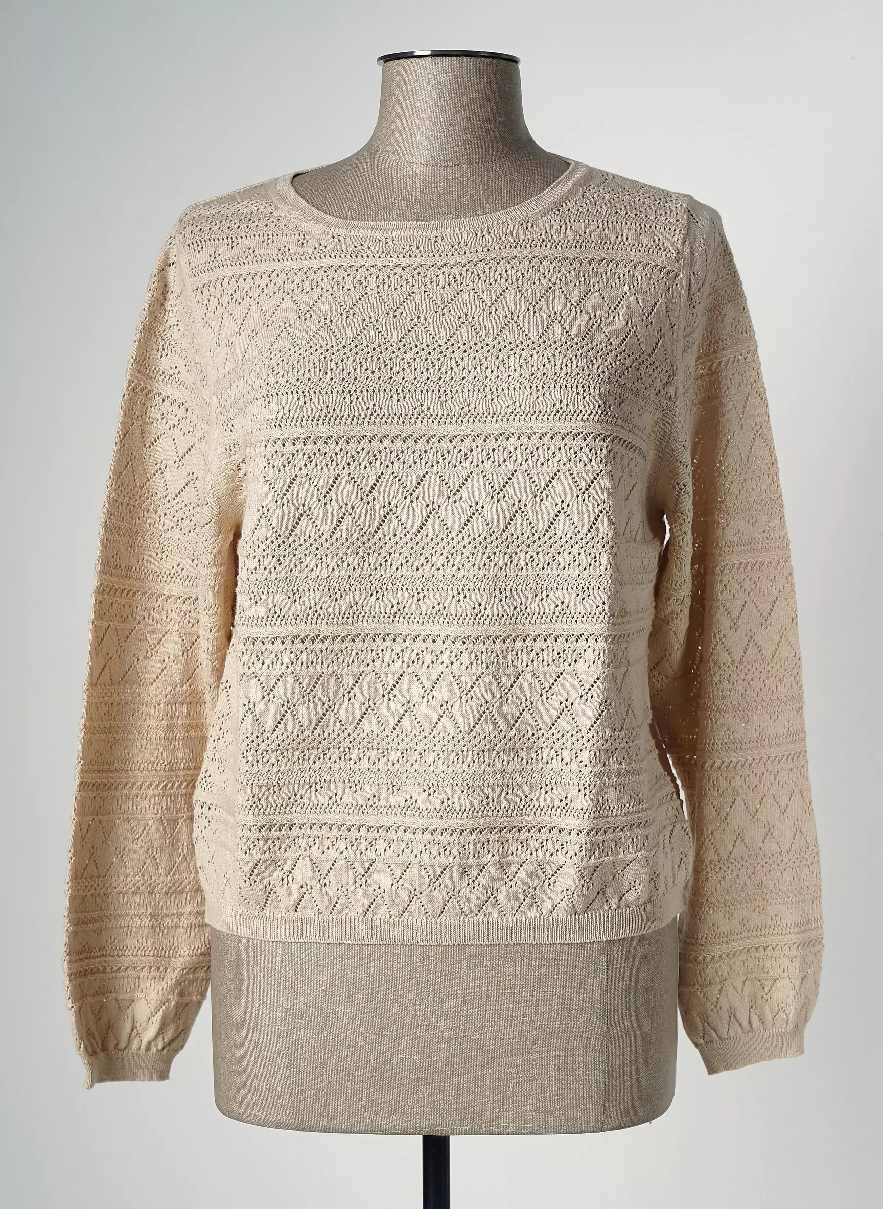 La Fee Maraboutee Pulls Femme couleur beige