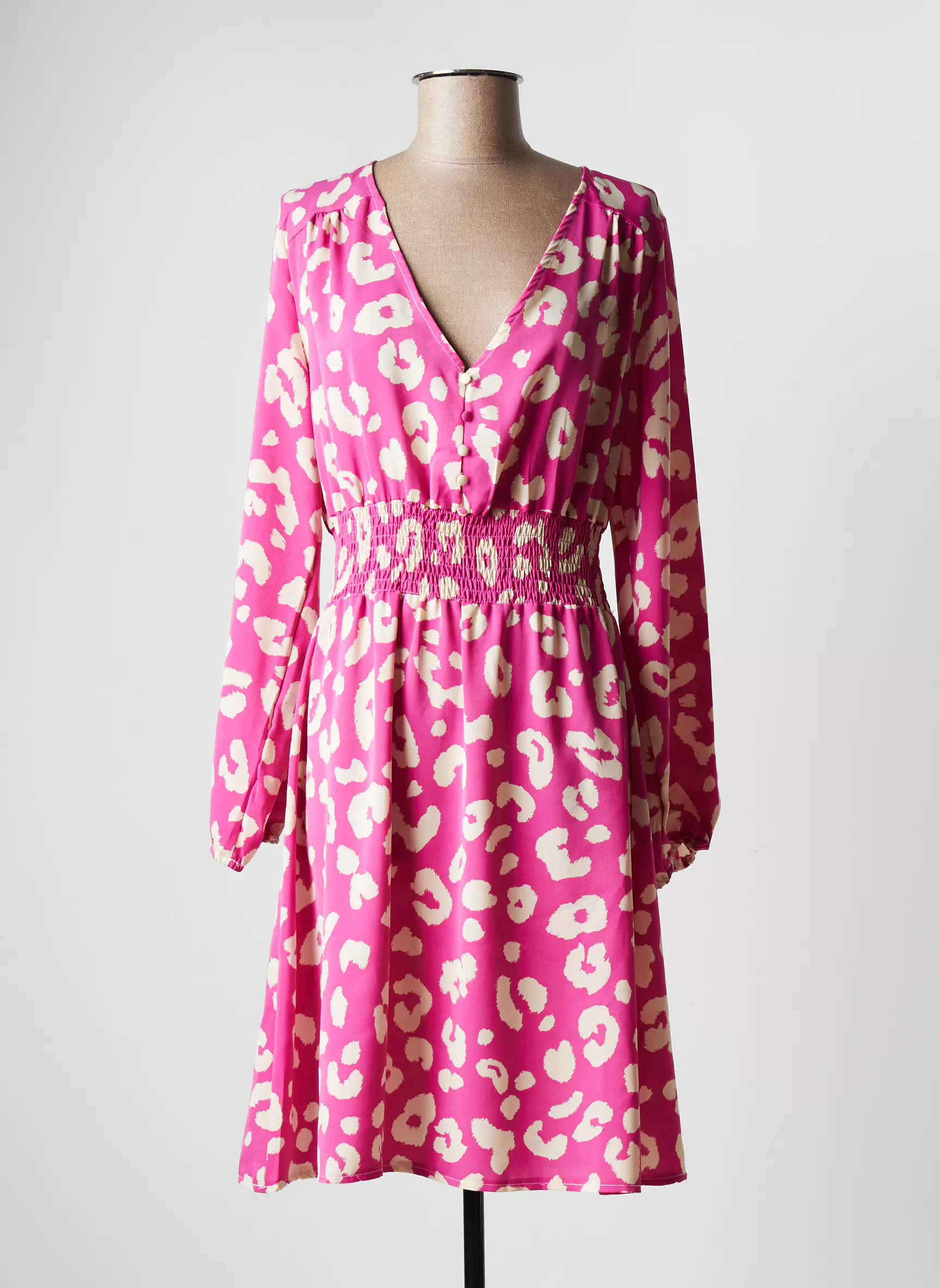 Archie Love Robes Mi Longues Femme couleur rose