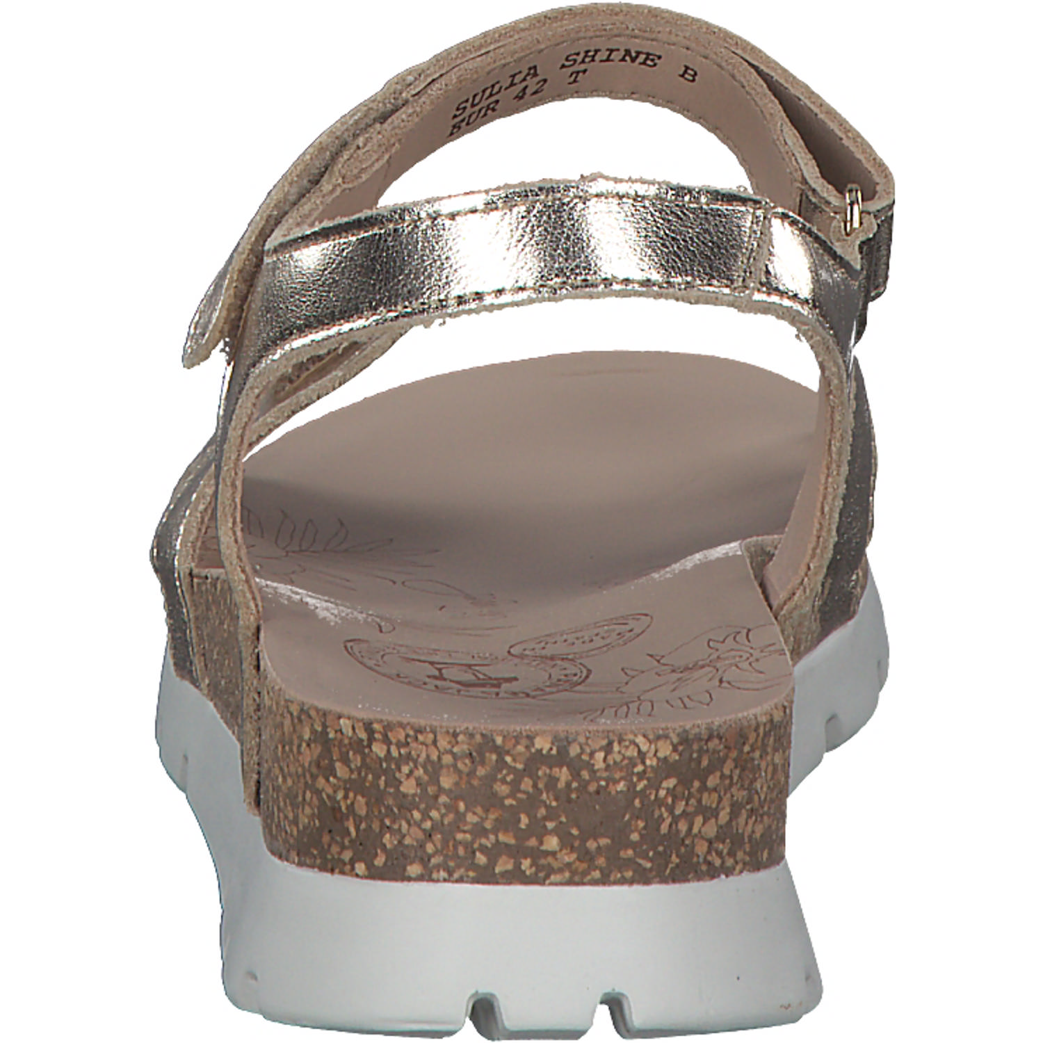 Panama Jack Sulia B, Keilsandaletten, Damen, oro/gold