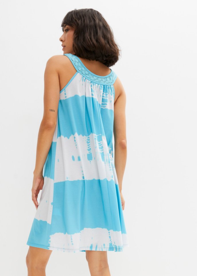 Kleid mit Batikdruck